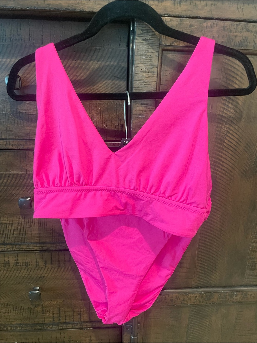 Becca Bright Pink Bikini Set XL